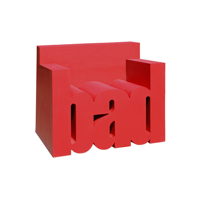 Bad - coated foam designer armchair