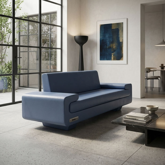 Style coated foam sofa