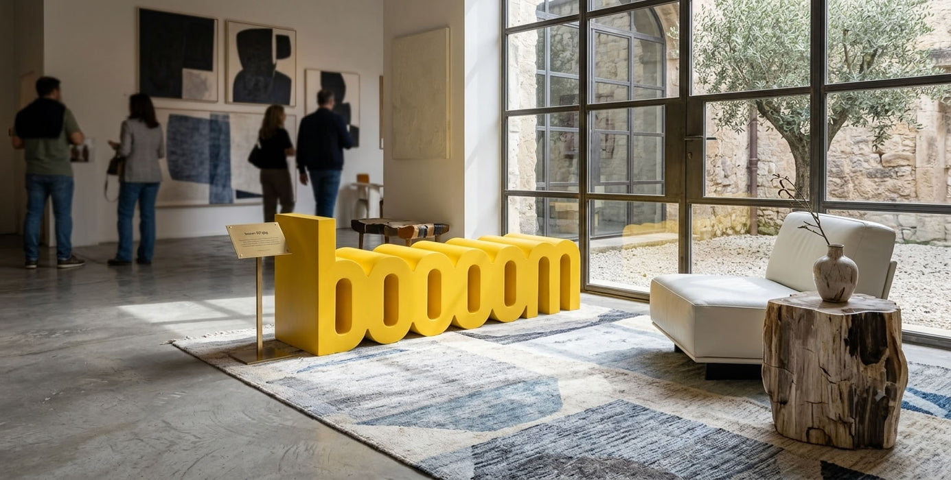 Boom - coated foam designer chaise longue
