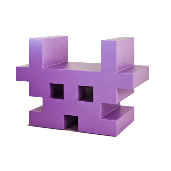 Virus - coated foam designer pouf